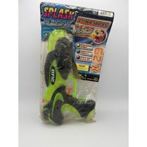 NEW Ja-Ru Squirt Gun NIP Splash Cyber Series X-29 Super Water Capacity 13' x 7"